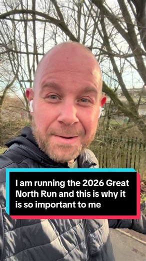 Here are the two biggest reasons that running is important to me - and why I’m so delighted to be running in this year’s Great North Run. #running #runtok #runner #run #fitness