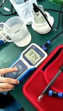 calibration of DDS 1702 Portable conductivity meter