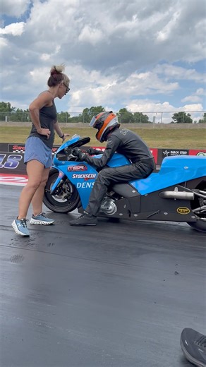 94K views · 672 reactions | 18-Year Old Brandon Litten gives Pro Stock Motorcycle a Try for the FIRST time! | CycleDrag | Facebook