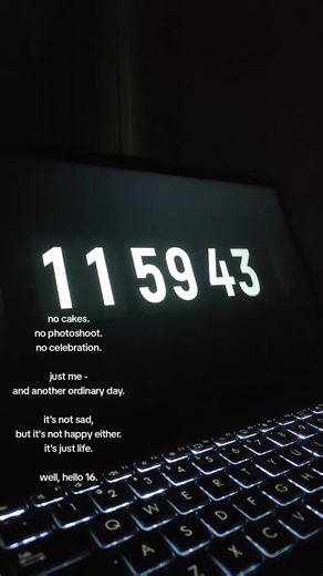 Embracing My 16th Birthday: A Simple Reflection