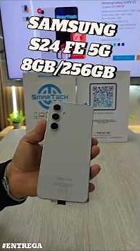 🟢 Unboxing del Samsung Galaxy S24 FE 5G – Color Gray