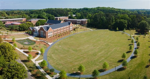 On Friday, the Mercer community celebrated and officially dedicated the Atlanta campus's Tony and Nancy Moye Pharmacy and Health Sciences Center, a facility that aims to strengthen the College of Pharmacy's standard of excellence. | Mercer University