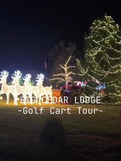 Another fun thing to do near Branson, Mo! Go visit big cedar lodge and do the golf cart tour! #branson #bigcedarlodge #familytrip