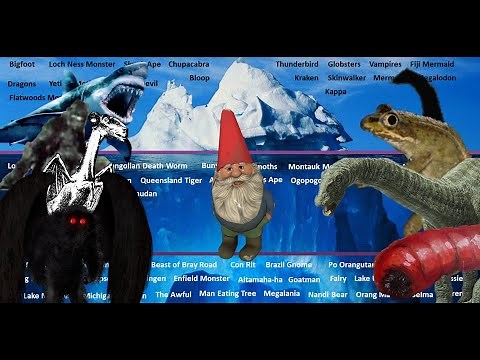 The Cryptozoology Iceberg Explained
