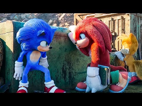 SONIC THE HEDGEHOG 2 Animated Short Clip - Sonic Drone Home (2022)