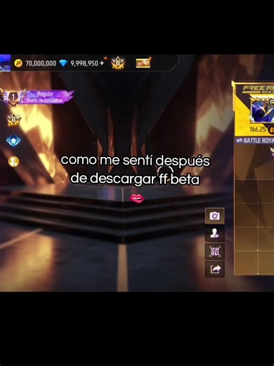 Sentimientos tras descargar Free Fire Beta