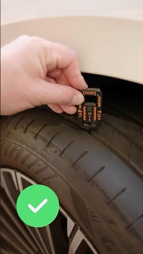 Tire Thread Depth Gauge | VC Design | 3D Printing Ideas