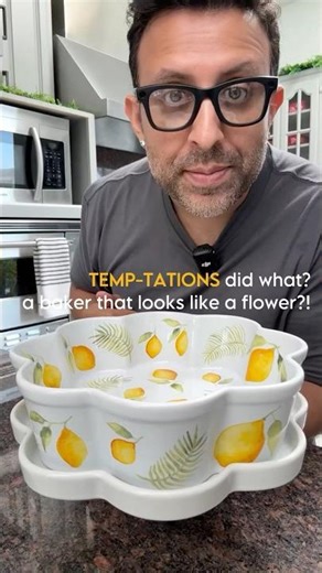 Temp-tations Flower Shaped Baker #temptations #qvc #tiktokshop