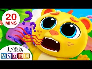 Baby Lion Lost His ROAR! | 5 Little Ducks Song for Kids | Animal Songs and Nursery Rhymes For Kids
