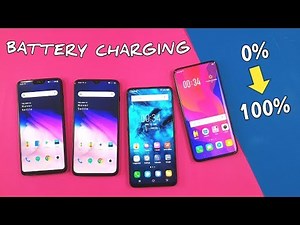 One Plus 6T | One Plus 6 | Vivo Nex | Oppo Find X Battery CHARGING TEST | TechTag