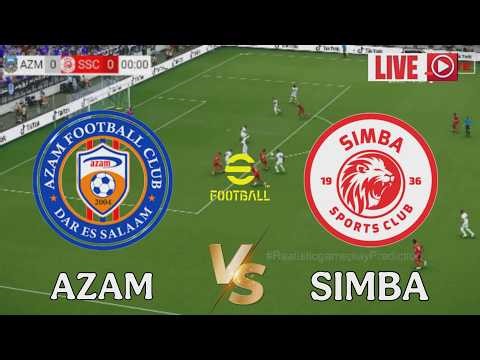 🔴LIVE Simba SC vs Azam FC | NBC Premier League 2026 | Today's match simulation