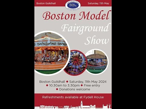 Boston Model Fairground Show 11th May 2024