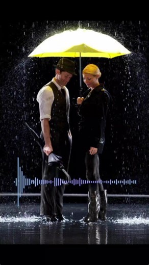 #glee #umbrella #singingintherain