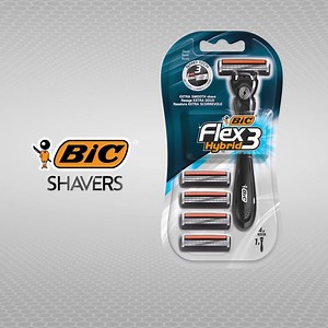 3.6K views | BIC® Flex 3 Hybrid offers 3 flexible blades, an ergonomic handle, 4 replacement cartridges, and a smooth shave without breaking the bank! Available at Shoprite, Checkers, Pick n Pay and Game stores. #MasterYourLook | BIC Shavers | Facebook