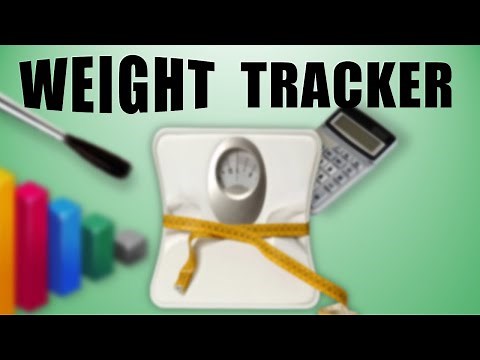 Excel Weight Tracker: Formulas, AutoFill, Formatting & Charts #microsoftexcel #excelforbeginners