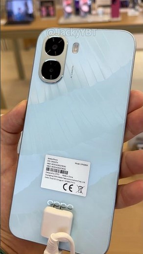 Oppo A6x 4G Ice Blue first look! #oppo #oppoa6x
