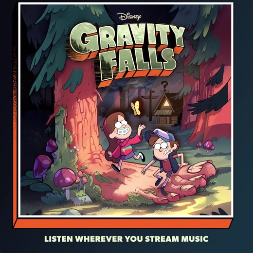 Exciting news Gravity Falls fans: the soundtrack is out now! Listen: https://open.spotify.com/album/3pPJHQNvLdS7Hd7BzU8ZCK All episodes of Gravity Falls are now available on Disney . | Walt Disney Records