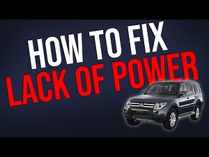 How I fixed the LACK OF POWER in a Mitsubishi Pajero