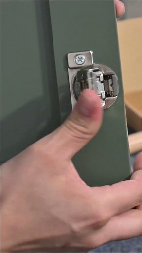 How to Install Hinge Restrictors #cabinetry #woodworking #drawerbox #wood #diy