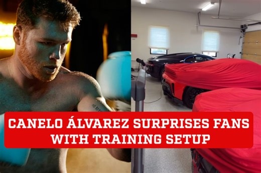 Boxing Champion Canelo Reveals Unconventional Training Space
