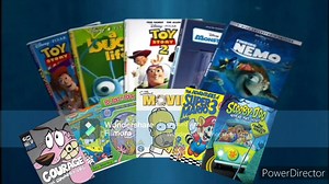 Disney & Pixar DVD And VHS (Extended Version)PromoCrossoverUPDATEDサウンドロゴ ホットマリオプレイゲームキューブCM 逆再生