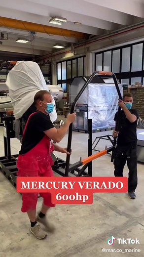 New arrival here in our factory! #mercurymarine #mercuryverado #mercury600 #verado600 #boat #boating #boatlife