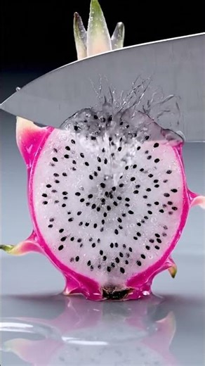 Icy Dragon Fruit Slice ASMR