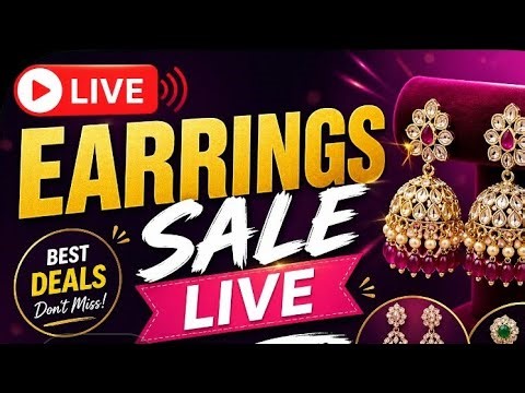 Earings Sale Live ..Bk no.9310575196