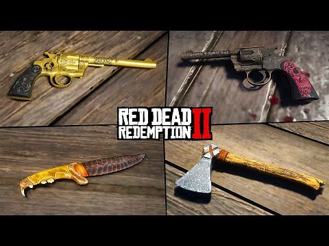 10 HIDDEN Weapon Locations in RDR 2