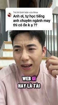 Tự học tiếng anh ngành may Có được không?#tienganhnganhmay #tienganhmaymac | Trí Ngô Academy
