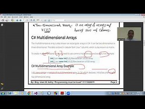 Array With Method & 2d Array