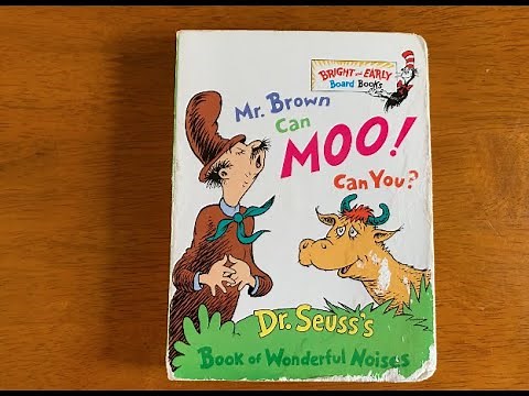 Mr. Brown Can Moo, Can You? | Dr. Seuss Read Aloud