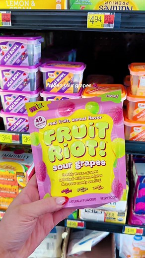 Frozen Sour Grapes: A Tasty and Trendy Walmart Find!