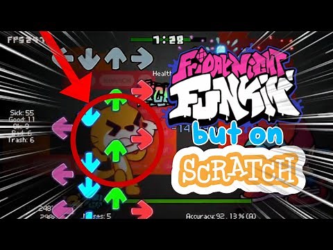 FNF vs Scratch Cat on Scratch