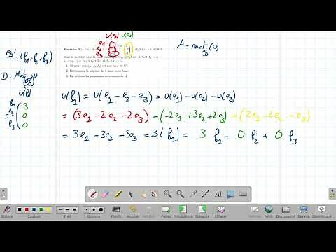 Tutorial on Matrices (of linear transformations): Matrix of an endomorphism in a basis of ℝ³