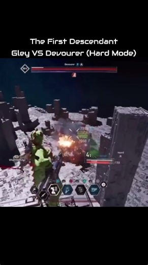 Gley Battles Devourer in Hard Mode | The First Descendant Gaming