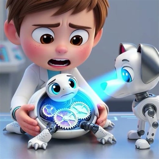 The Case of the Turbo-Turtle! 🐢✨ | 3D Kids Cartoon