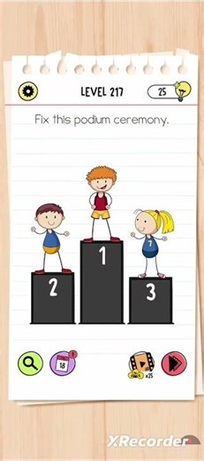 the brain test solution level 217 👍😎👍