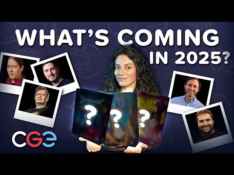 CGE UNLOCKED - New Game Announcements for 2025!