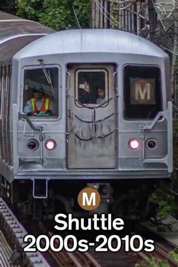 M Shuttle Throwback 2000s-2010s #nycsubway #nostalgia #throwback
