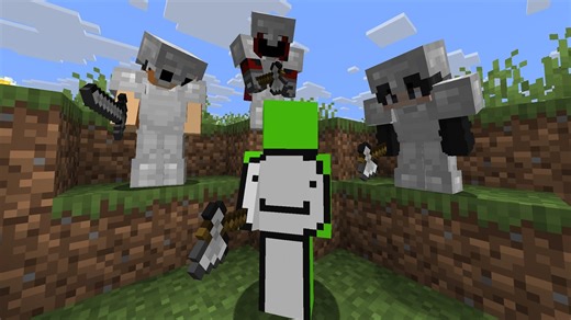 You asked for it. The path to 6 hunters continues. Now we take on 3 hunters. Will we move on to 4? GET THE MANHUNT APPROVED MOUSEPAD: https://4dgaming.com/ Follow my socials: ➽ Twitter - @dream ➽ Instagram - @dreamwastaken ➽ Snapchat - @dream BadBoyHalo: ‪@thesaintsofgames‬ George: ‪@GeorgeNotFound‬ Sapnap: ‪@Sapnap‬ Seed: -1345083498873439287 Version: 1.21.11 We decided to call this series Minecraft Manhunt. This video is a different rendition of it, where there is THREE hunters. The 6th rendit