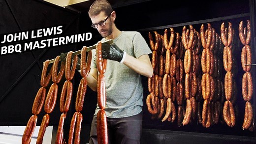 446K views · 634 shares | Pitmaster John Lewis is known not only for his mouthwatering brisket, sausages, and ribs, but also for his dedication to “perfecting” the art of barbecue by customizing his own smokers | Eater | Facebook