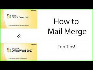 How to use Mail Merge in MS word. Prepare letters, Attendance sheets & Result Sheets from Mail Merge