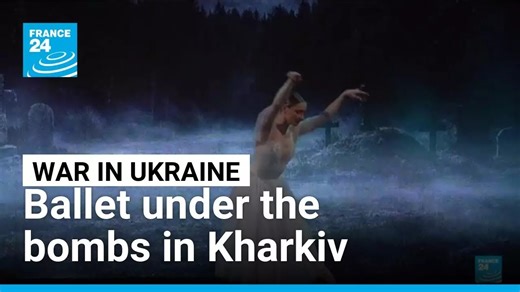Kharkiv's opera and ballet theatre performances continue despite war • FRANCE 24 English - World News