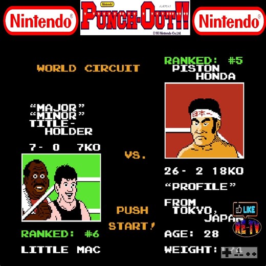 Mike Tyson's Punch-Out | NES | 1987 | Retro-Entertainment TV