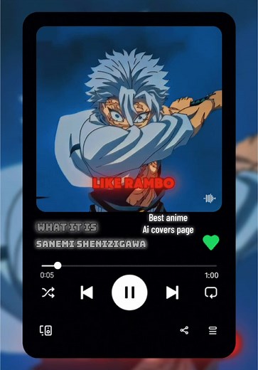 Sanemi's Captivating Song from Demon Slayer