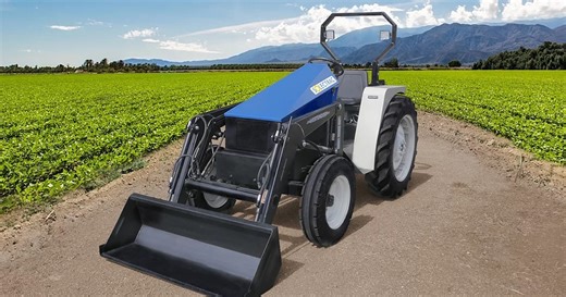 The eUtility is the first American-built electric tractor