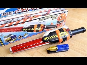 ToQ No. 6's exclusive weapon! DX Yuudou Breaker & Drill Ressha Review! Red traffic light combines...