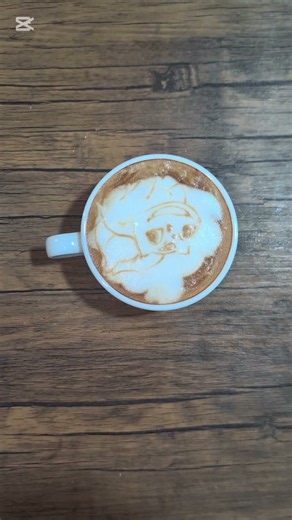 ラテアート練習#ポケモン #pokemon #コーヒー #coffee #latteart #ラテアート