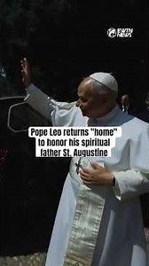 Pope Leo’s historic return to the tomb of St. Augustine in Pavia, Italy